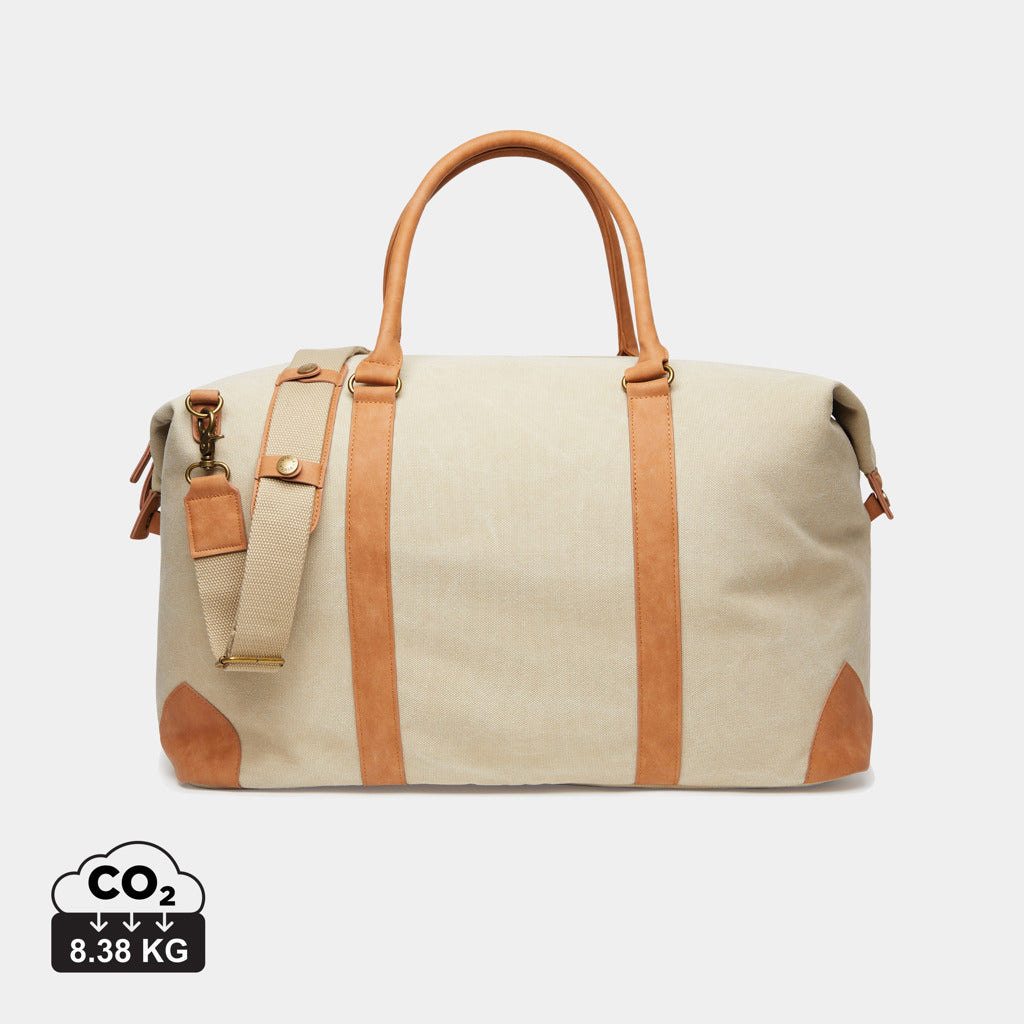 VINGA Bosler Seesack aus RCS recyceltem Canvas – beige