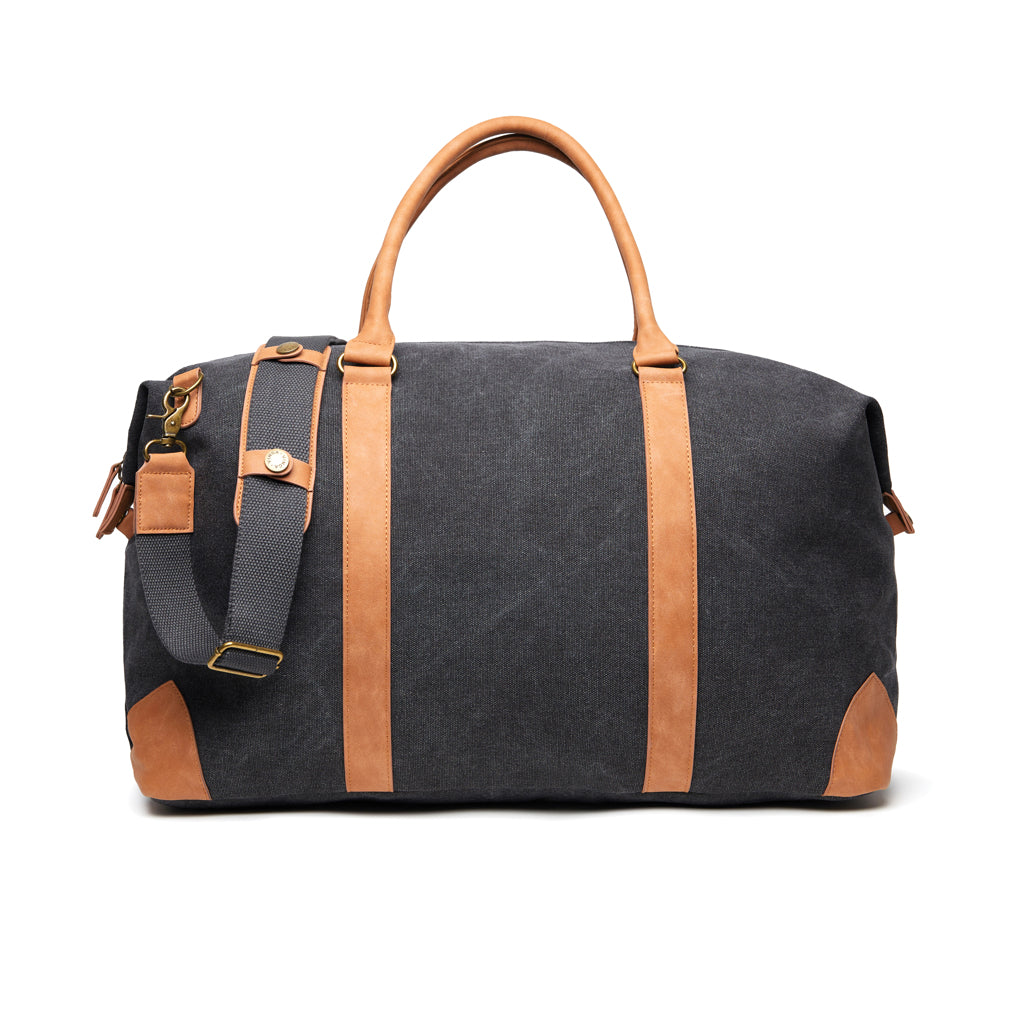 VINGA Bosler Seesack aus RCS recyceltem Canvas – schwarz