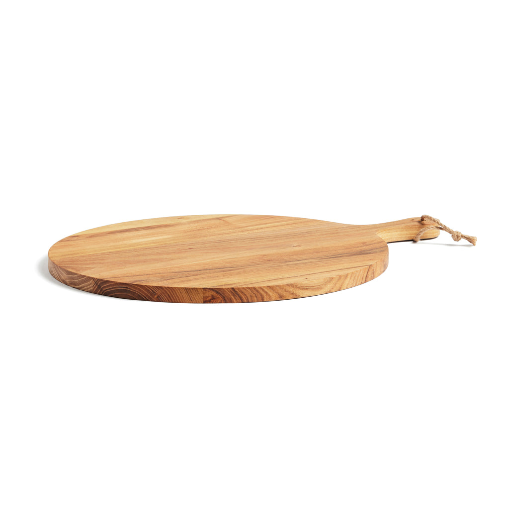 VINGA Buscot rundes Servierbrett – braun