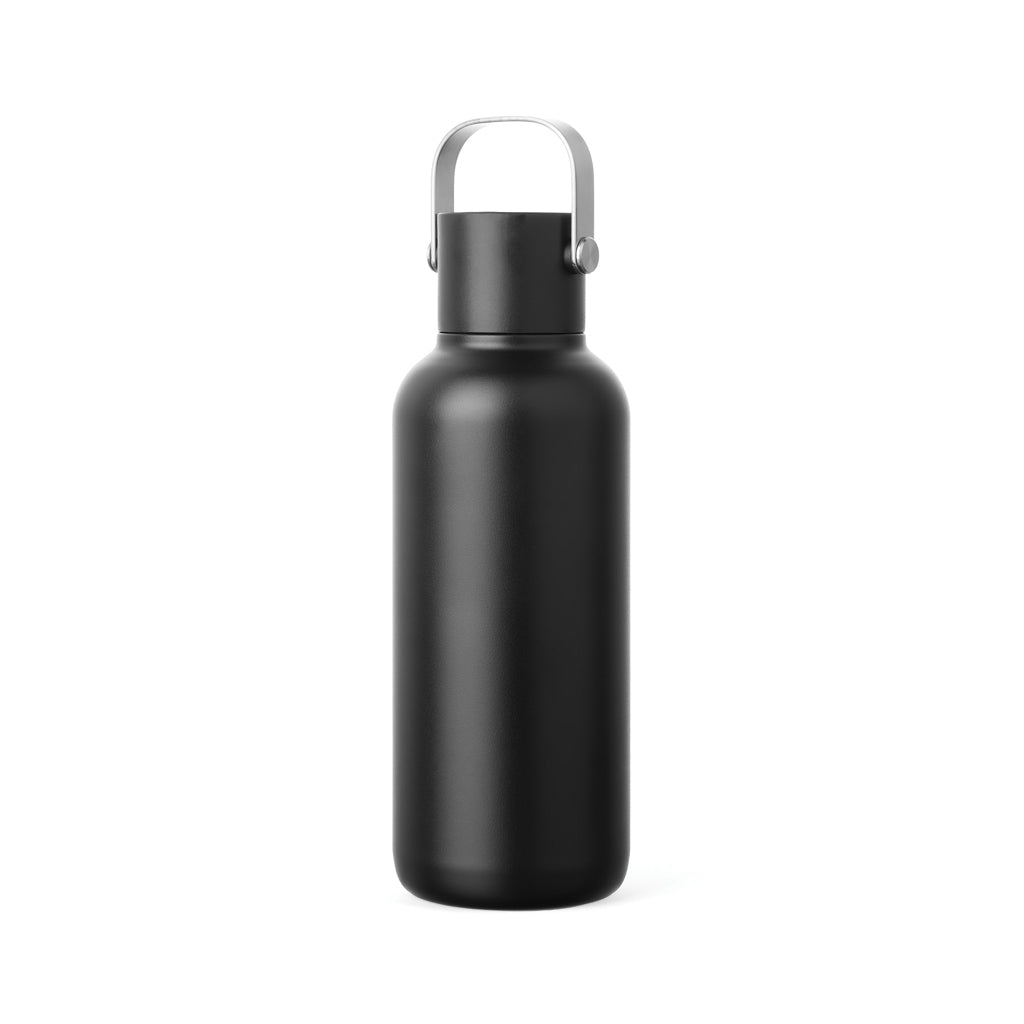 VINGA Cael RCS Stainless-Steel Trinkflasche 600ml – schwarz