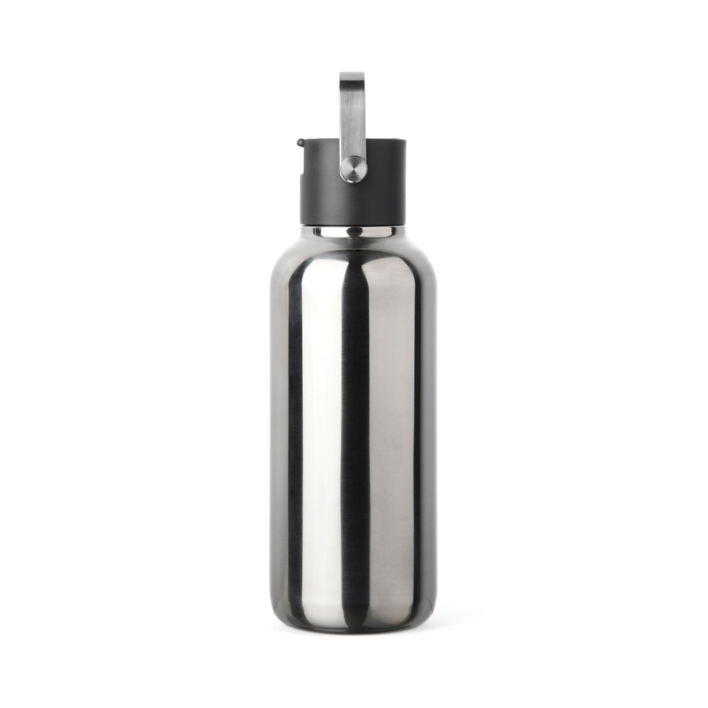 VINGA Cael RCS Stainless-Steel Trinkflasche 600ml – Silbergrau
