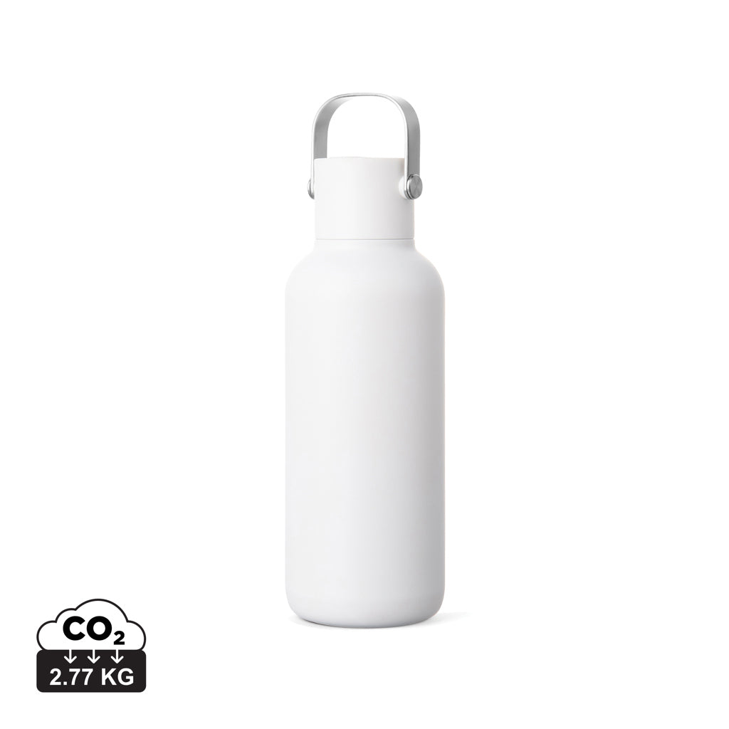 VINGA Cael RCS Stainless-Steel Trinkflasche 600ml – weiß