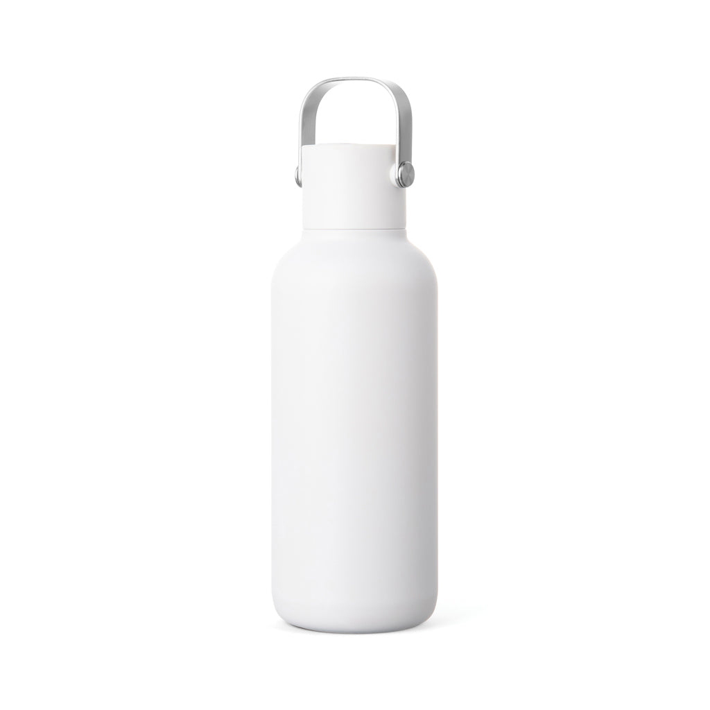 VINGA Cael RCS Stainless-Steel Trinkflasche 600ml – weiß