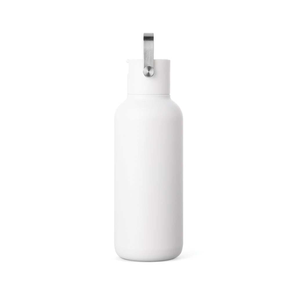 VINGA Cael RCS Stainless-Steel Trinkflasche 600ml – weiß