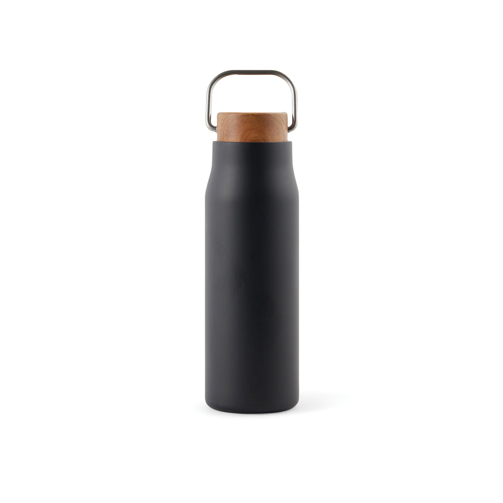 VINGA Ciro RCS recycelte Vakuumflasche 300ml – schwarz