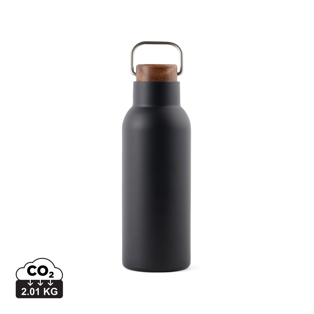 VINGA Ciro RCS recycelte Vakuumflasche 580ml – schwarz