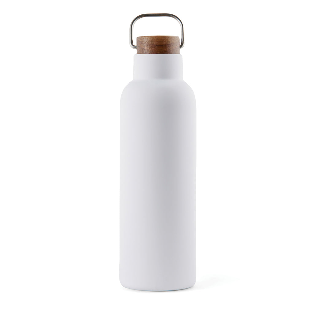 VINGA Ciro RCS recycelte Vakuumflasche 800ml – weiß