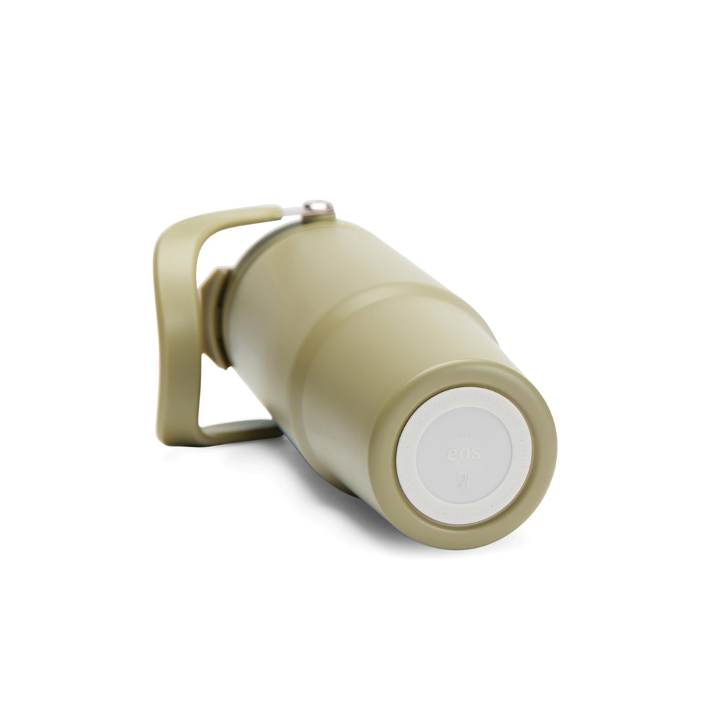 VINGA Eos Trek 880ml Flasche aus RCS rec. Stainless-Steel – grün