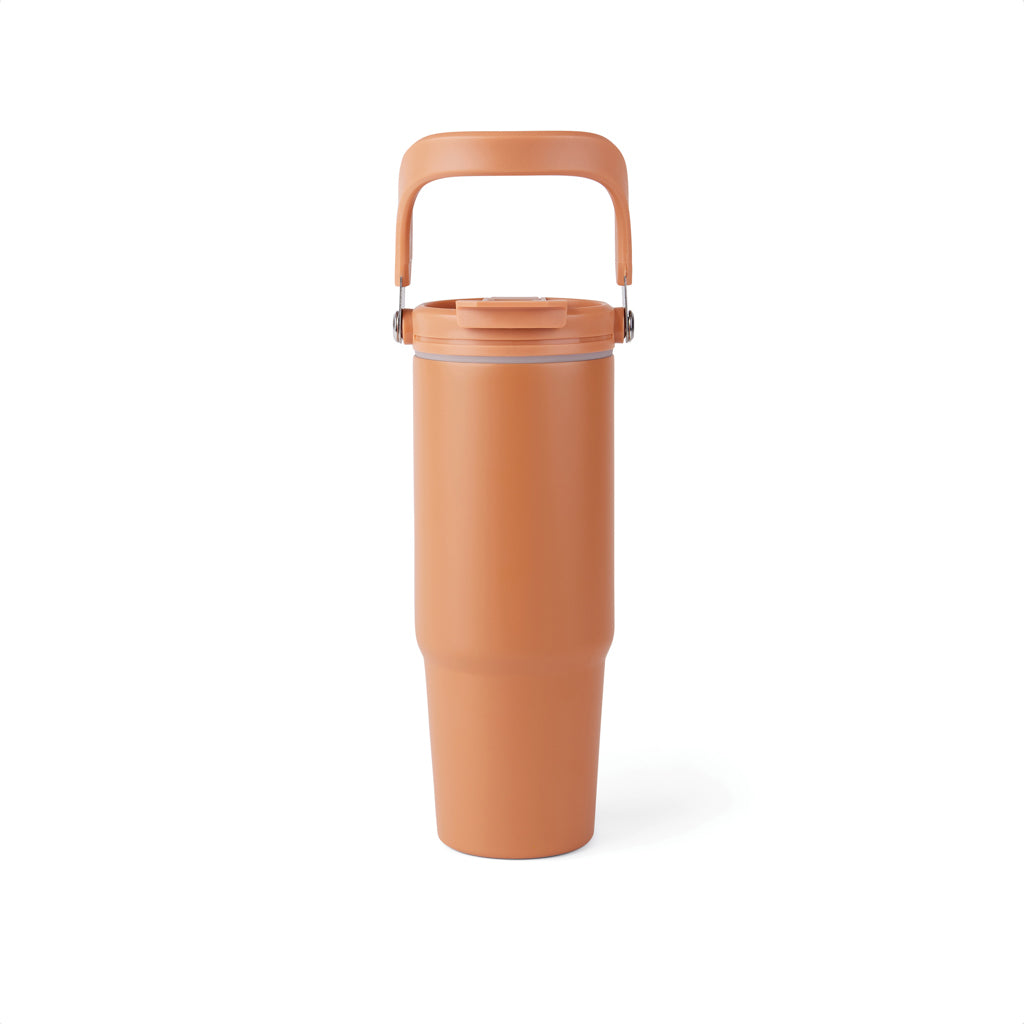 VINGA Eos Trek 880ml Flasche aus RCS rec. Stainless-Steel – orange