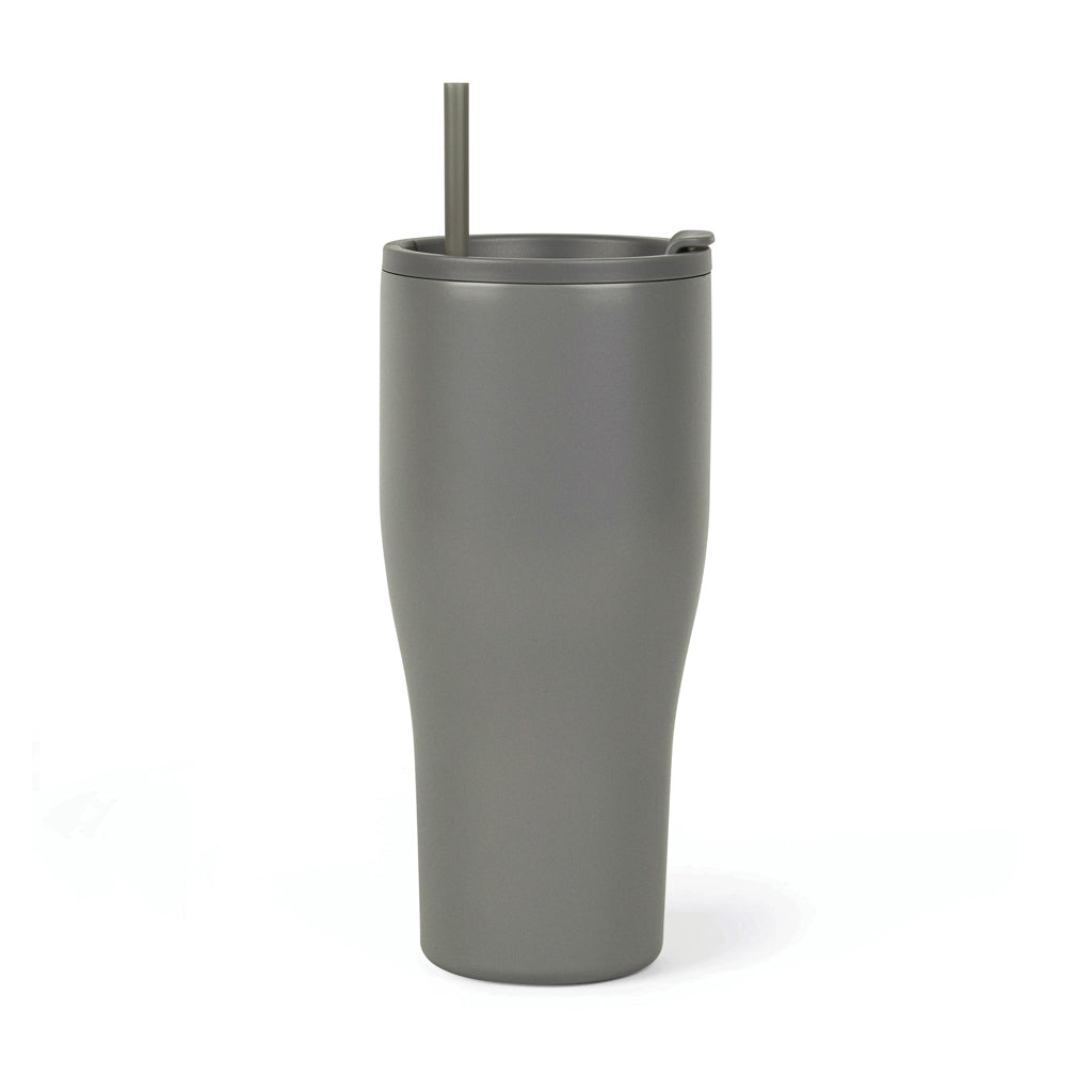 VINGA Eos Voyager 800ml Flasche aus RCS rec. Stainless-Steel – grau