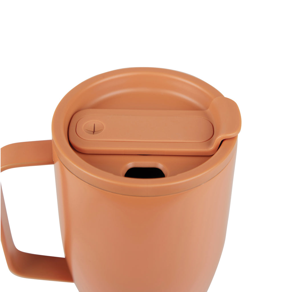 VINGA Eos Voyager 800ml Flasche aus RCS rec. Stainless-Steel – orange