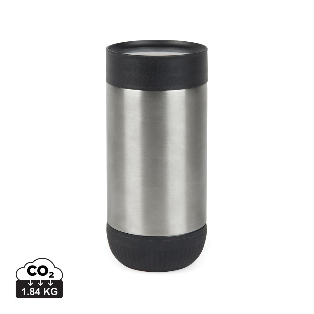 VINGA Erie 350ml Becher aus RCS rec. Stainless-Steel – silber