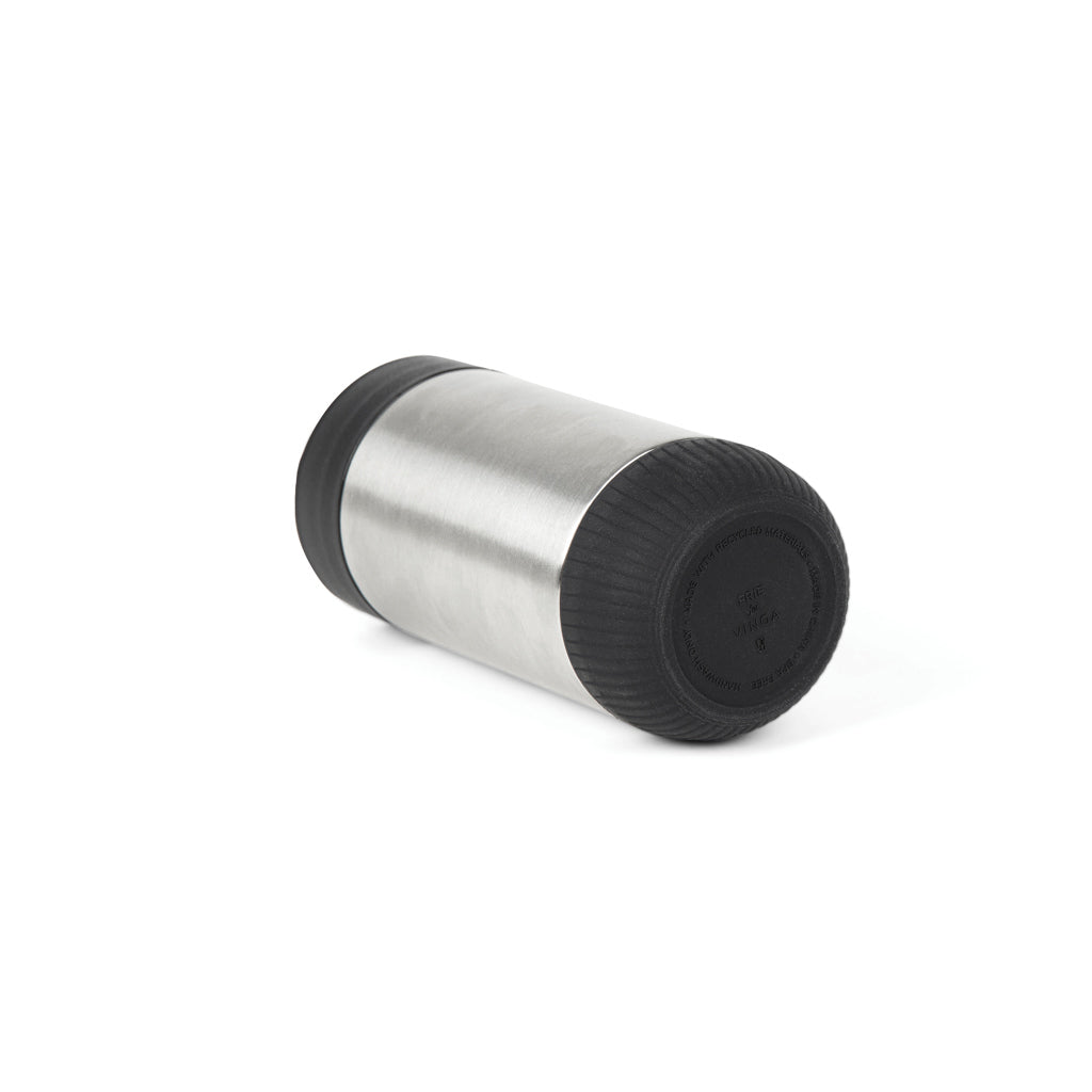 VINGA Erie 350ml Becher aus RCS rec. Stainless-Steel – silber
