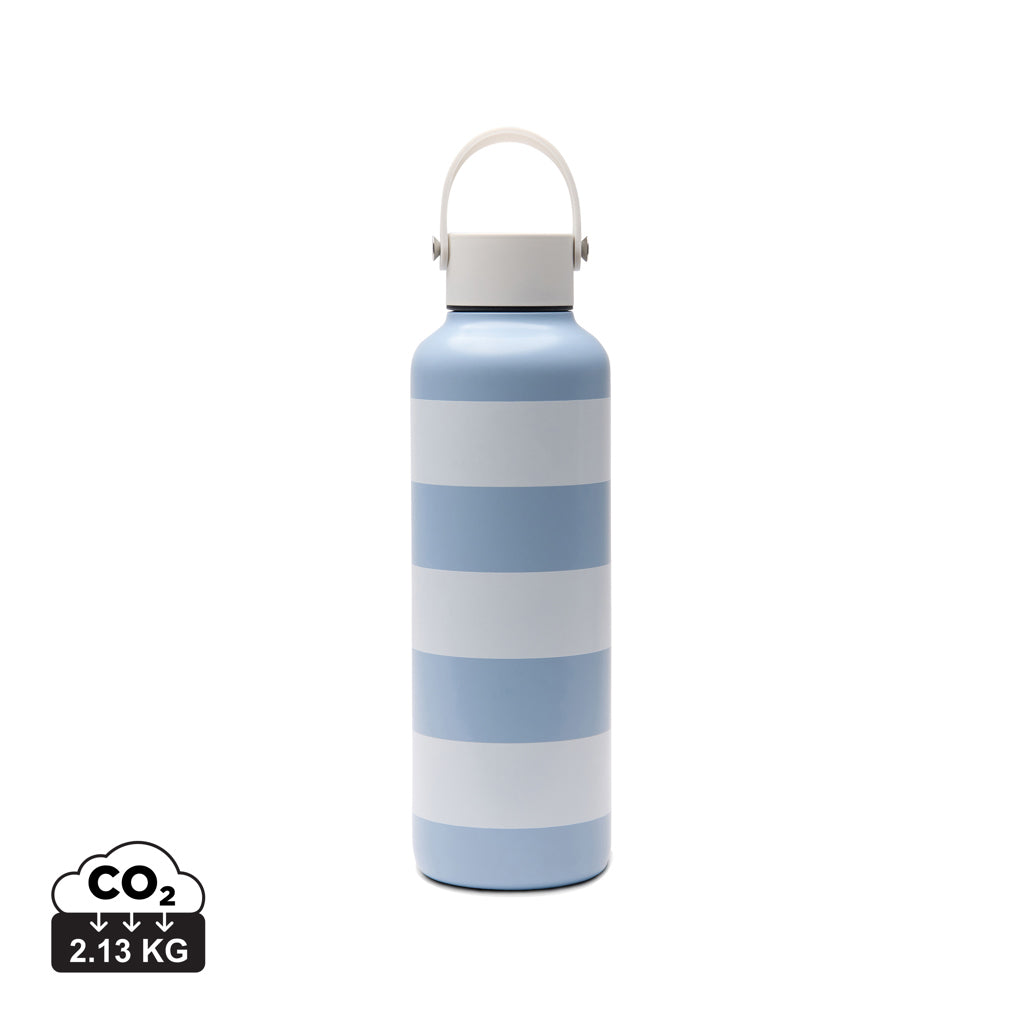 VINGA Lagoa Flasche aus RCS Stainless-Steel, 600ml – hellblau