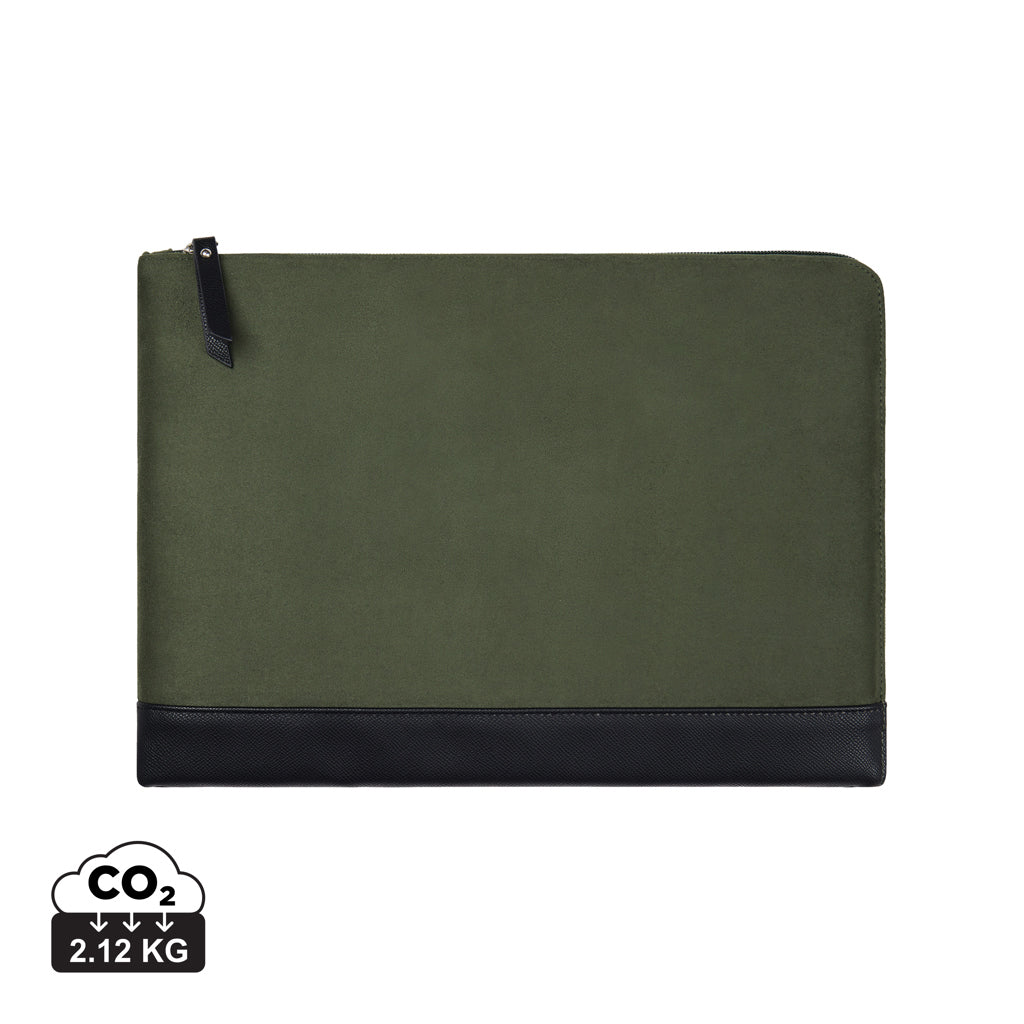 VINGA Marlow 14" Laptop Sleeve aus RCS recyceltem Polyester – grün