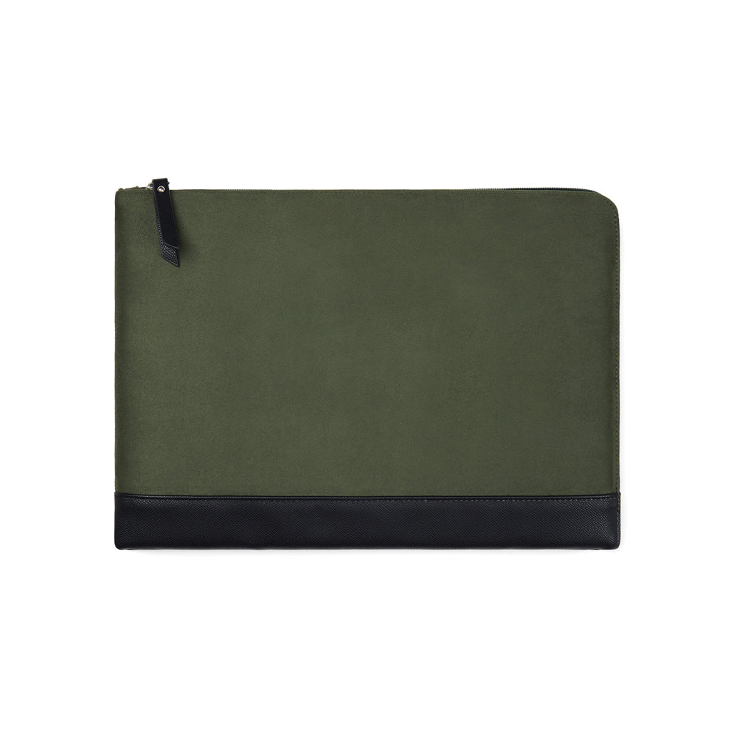 VINGA Marlow 14" Laptop Sleeve aus RCS recyceltem Polyester – grün