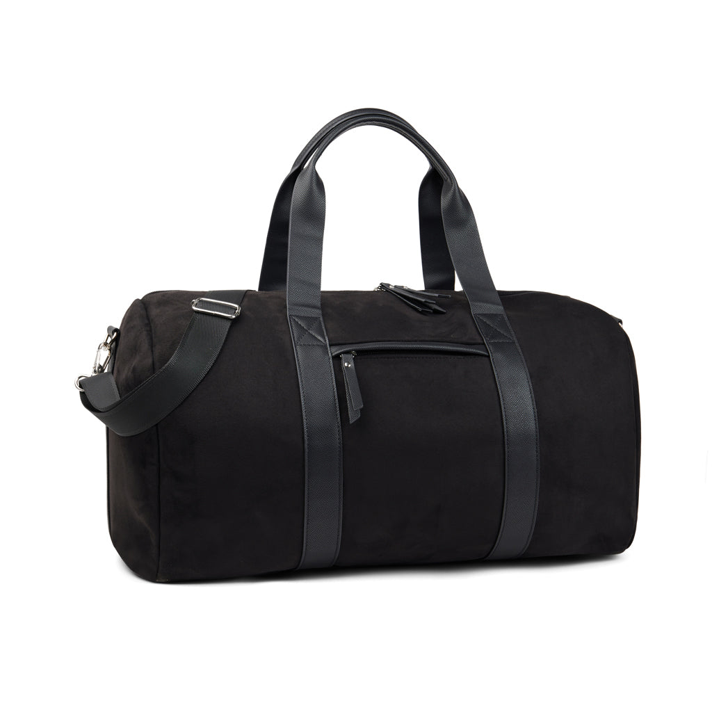 VINGA Marlow Wochenendtasche RCS aus recyceltem Polyester – schwarz