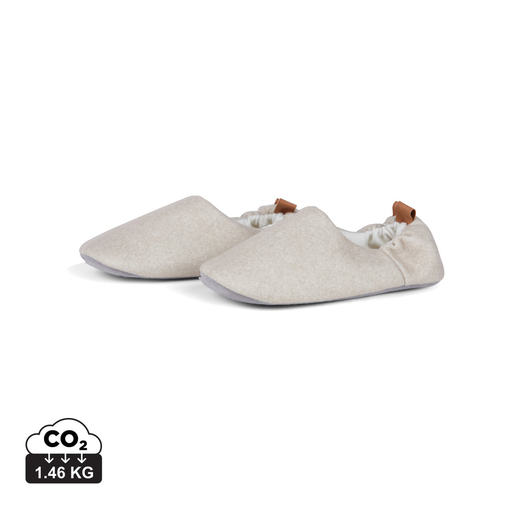 VINGA Moulton Hausschuhe aus RCS rPET (L/XL) – beige