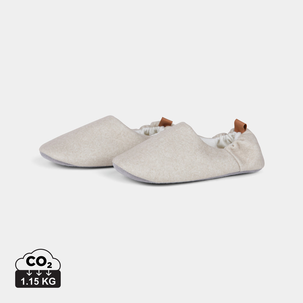 VINGA Moulton Hausschuhe aus RCS rPET (S/M) – beige