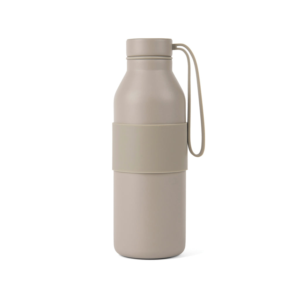VINGA Niro RCS Stainless-Steel Sling Flasche 500ml – beige