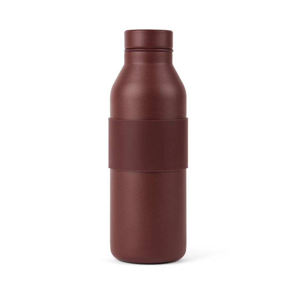 VINGA Niro RCS Stainless-Steel Sling Flasche 500ml – burgunderrot