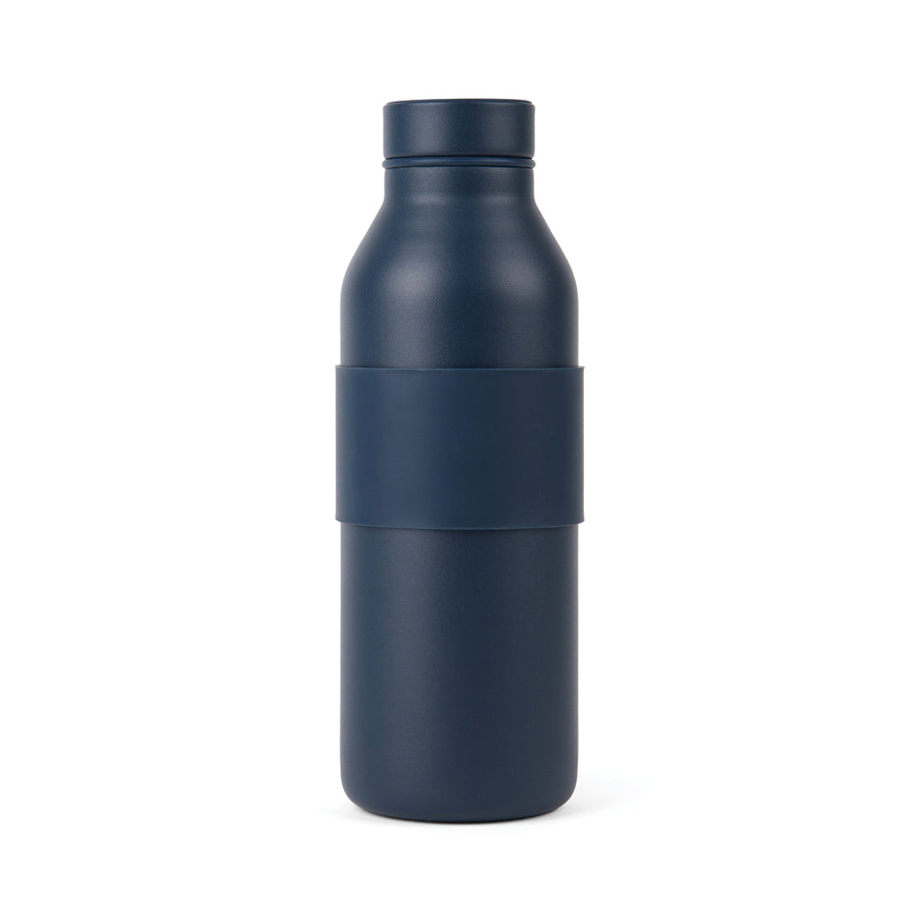 VINGA Niro RCS Stainless-Steel Sling Flasche 500ml – navy blau