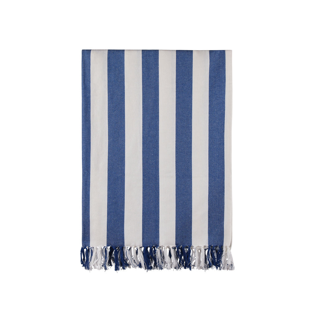 VINGA Ornos GRS Hamamtuch – blau