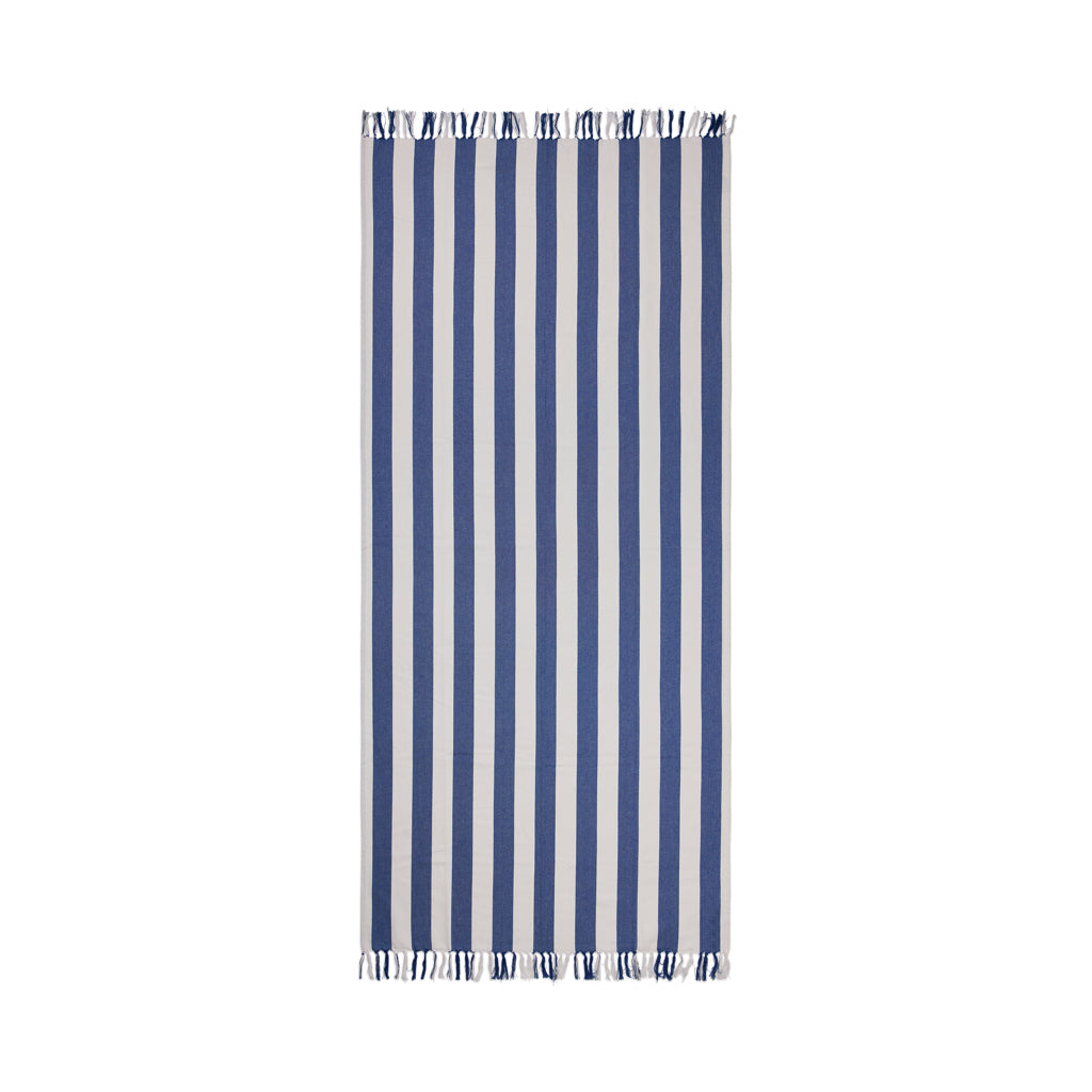 VINGA Ornos GRS Hamamtuch – blau