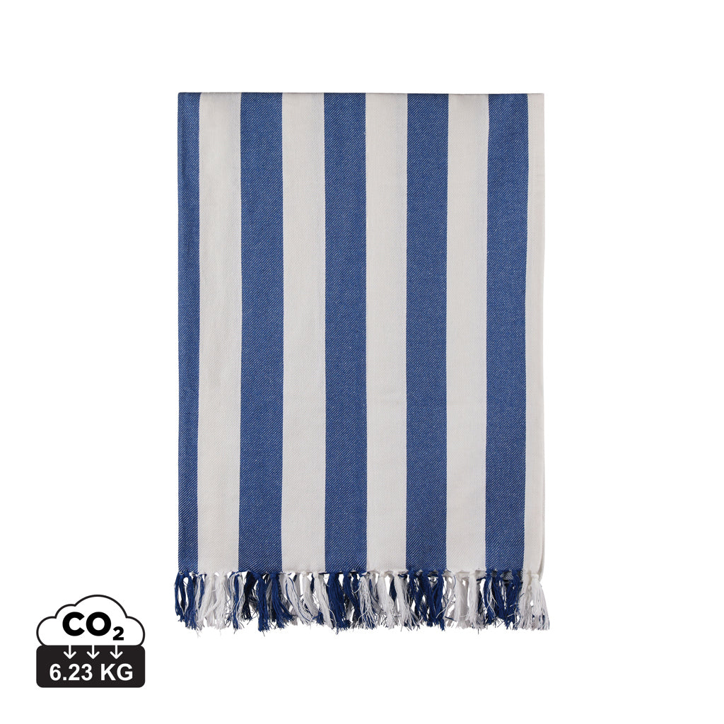VINGA Ornos GRS Hammam-Familien-Tuch – blau