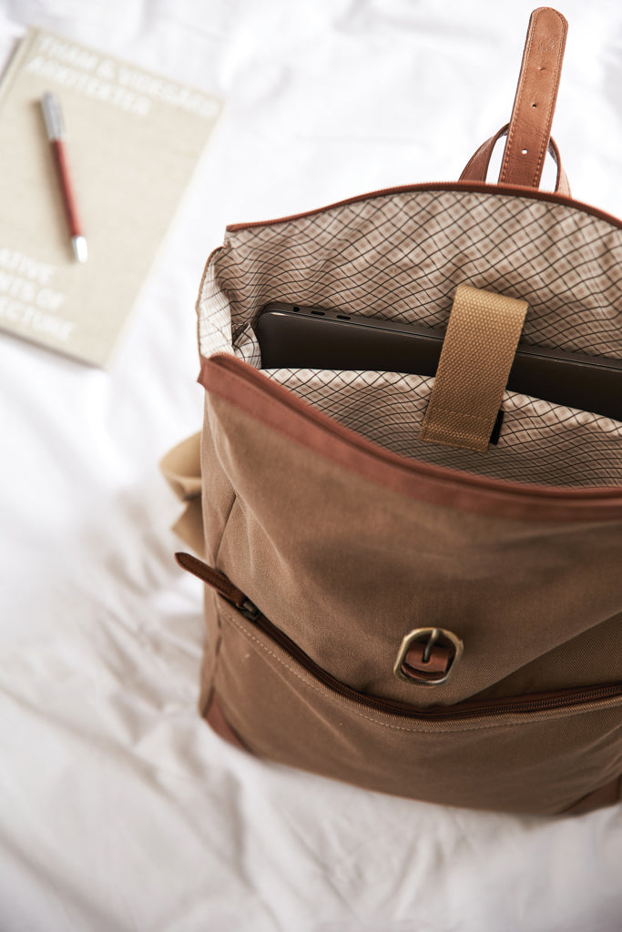 VINGA Sloane-Rucksack RCS aus recyceltem Polyester