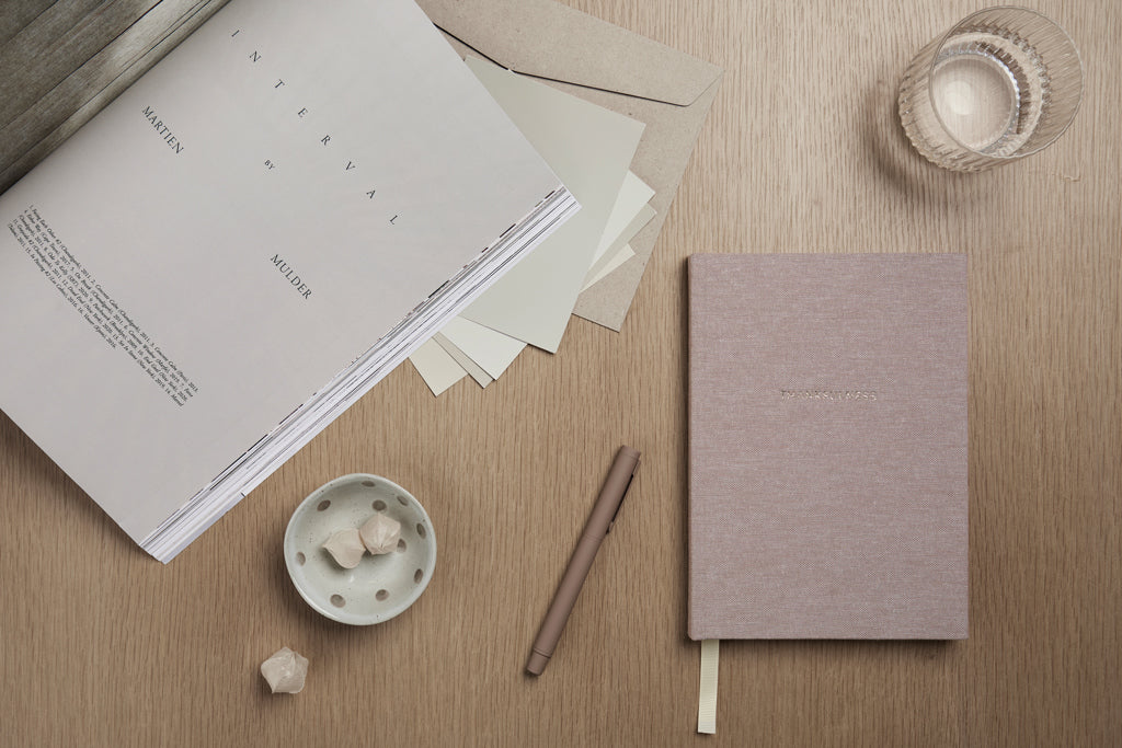 VINGA Thankfulness GRS-recyceltes Papierjournal