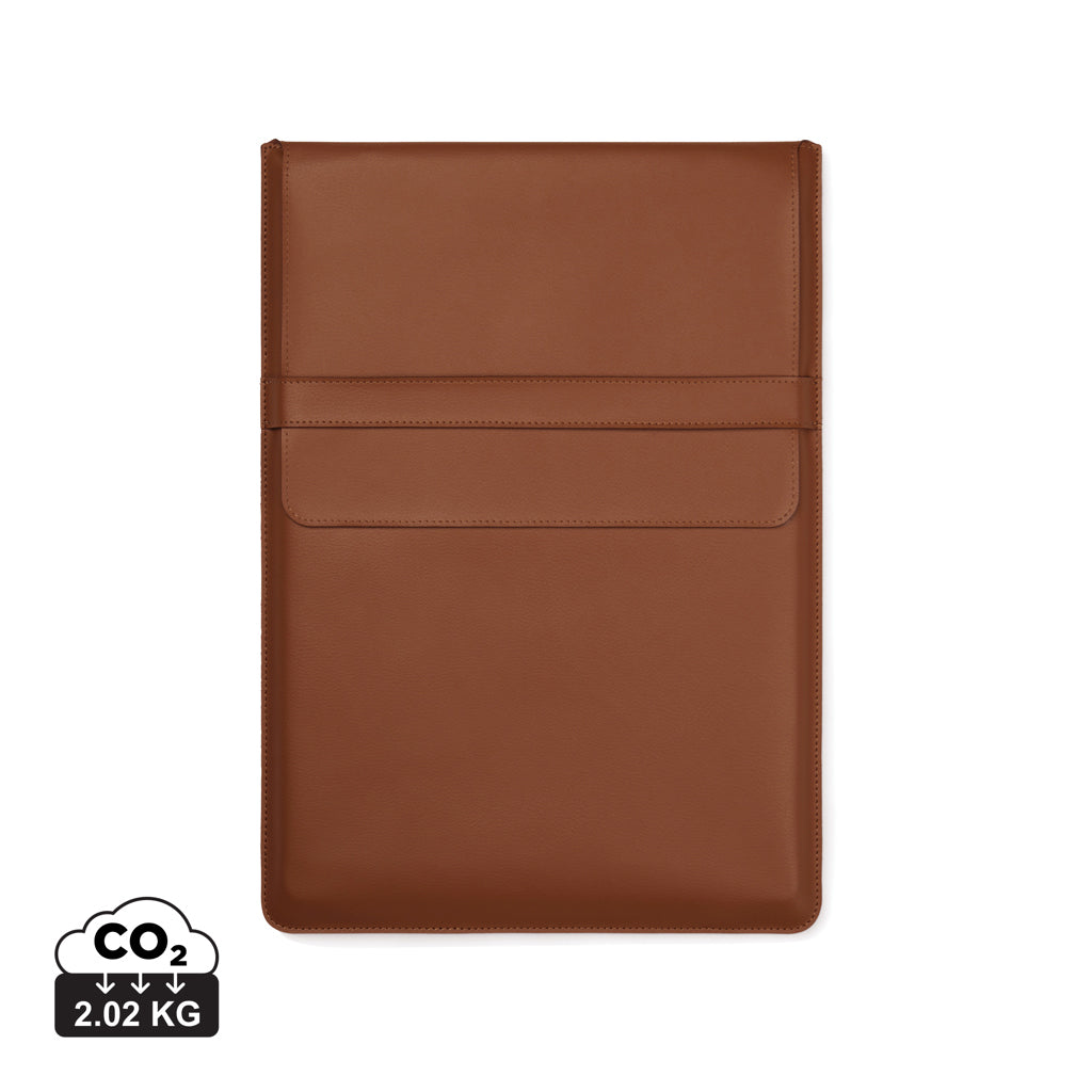 VINGA Timo 16" Laptop-Sleeve aus RCS recyceltem rPET – braun