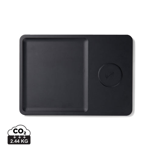 VINGA Timo RCS Desk-Charger und Ablage für Geschenkboxen mit Logo