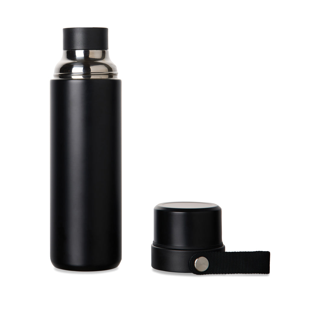 VINGA Tono RCS Thermoskanne mit zwei Bechern, 750ml – schwarz