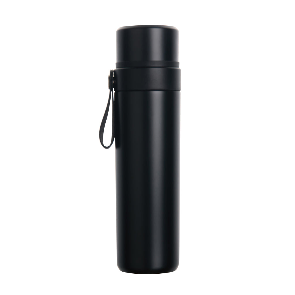 VINGA Tono RCS Thermoskanne mit zwei Bechern, 750ml – schwarz
