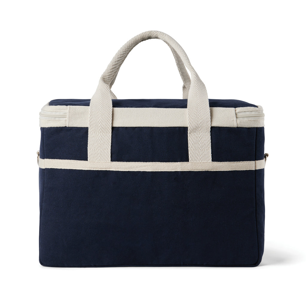 VINGA Volonne AWARE™ Kühlkorb aus recyceltem Canvas – blau