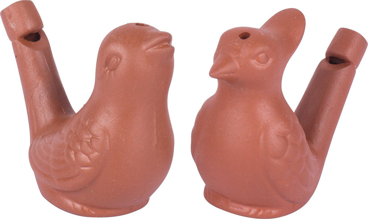 Vogelwasserpfeife aus Ton von goki
