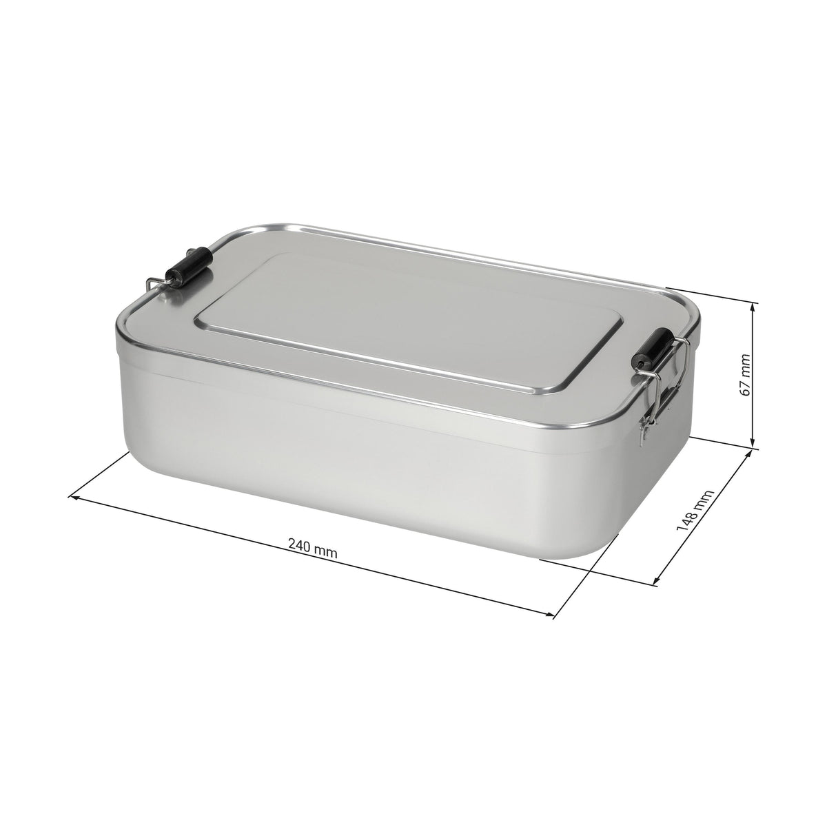 Vorratsdose „Aluminium“, groß