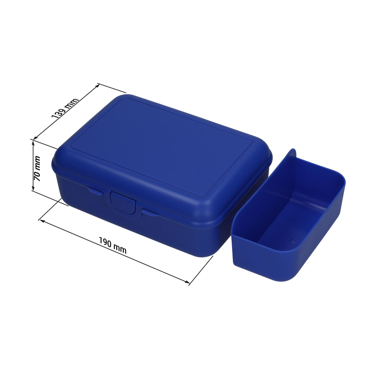 Vorratsdose „School-Box“ deluxe, mit Trennschale