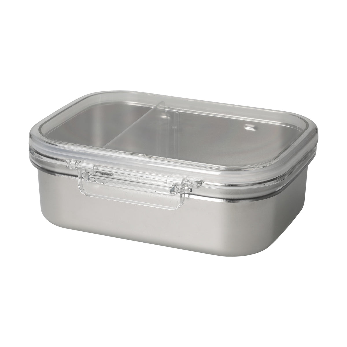 Vorratsdose „Storage“, 1,0 l – Silber / Transparent