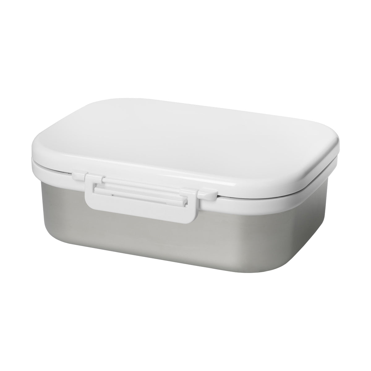 Vorratsdose „Storage“, 1,0 l – Silber / Weiß