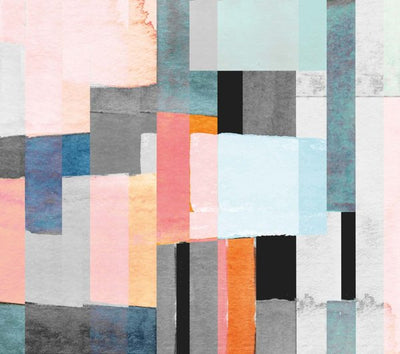 Standarddesign Farbflächen Collage für bedruckte Wachstücher