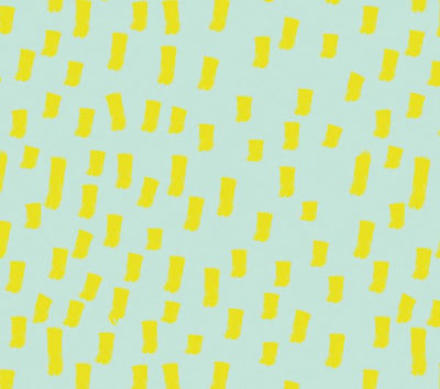 Standarddesign Pinselstriche auf Mint für bedruckte Wachstücher