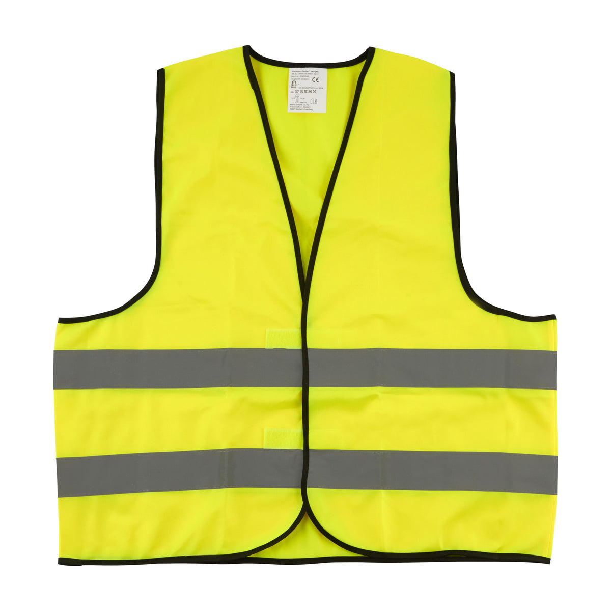 Warnweste „Standard“ Polybeutel – Neon gelb