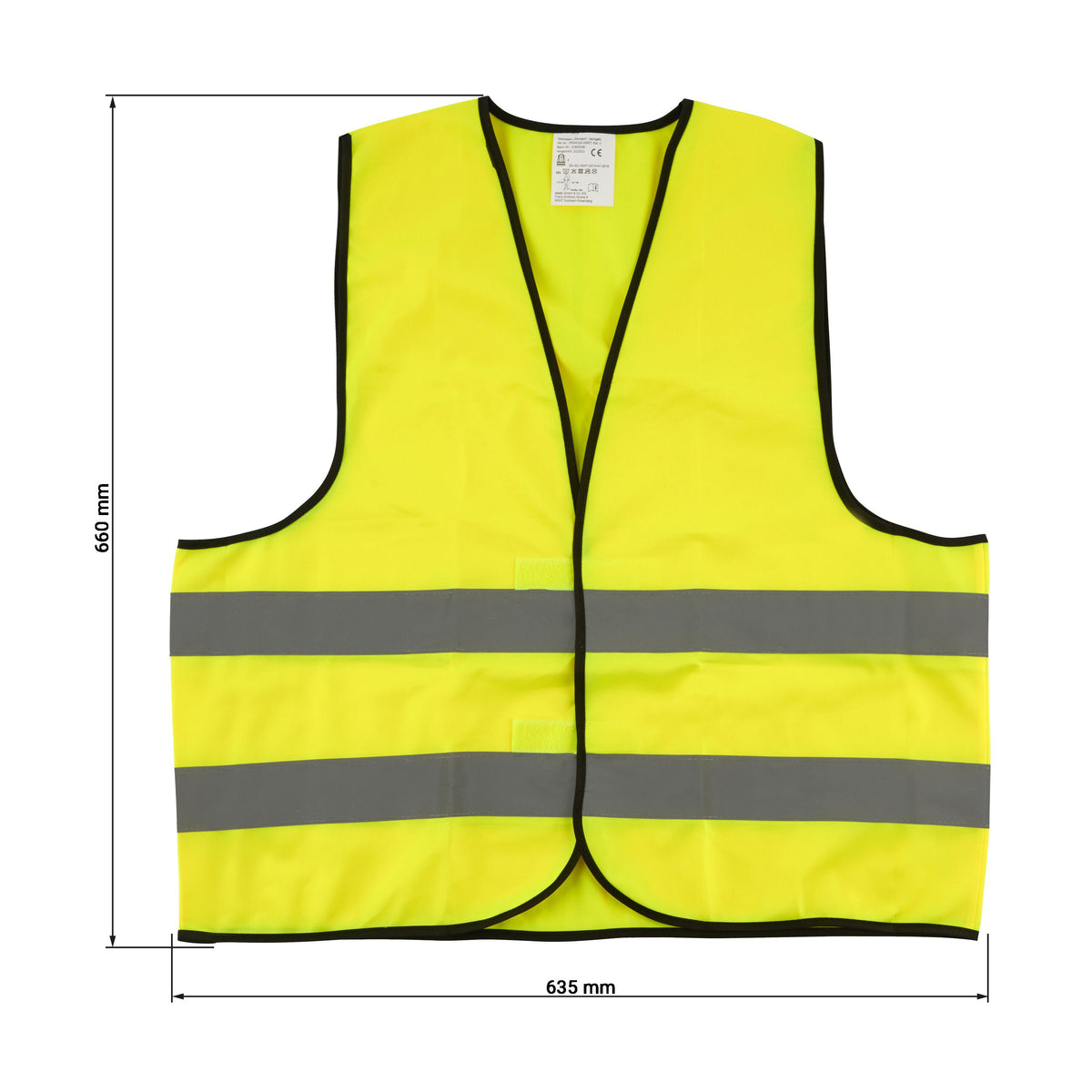 Warnweste „Standard“ Polybeutel