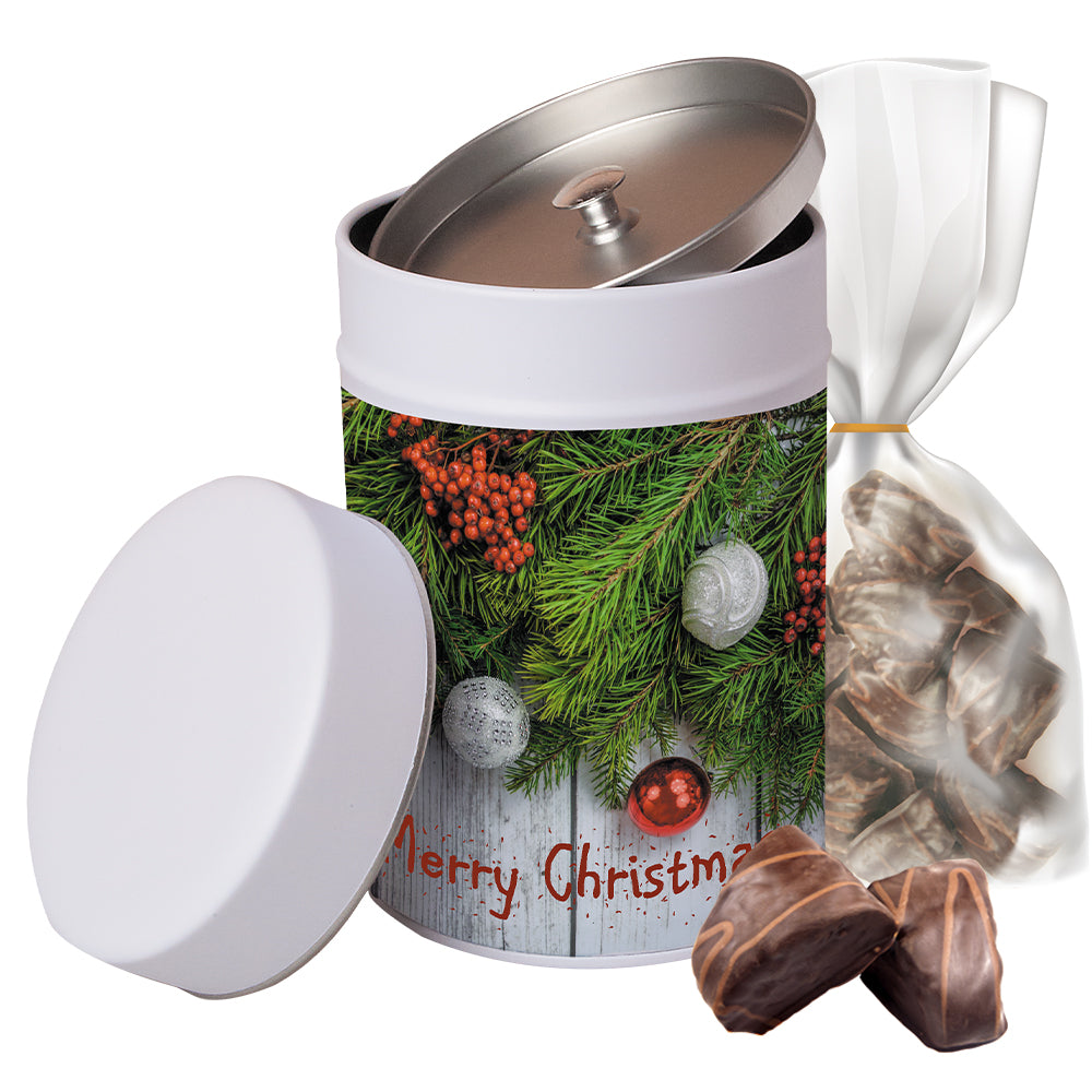 Weihnachtsgebäck in der Metalldose – Feiner Spitzkuchen, ca. 100 g