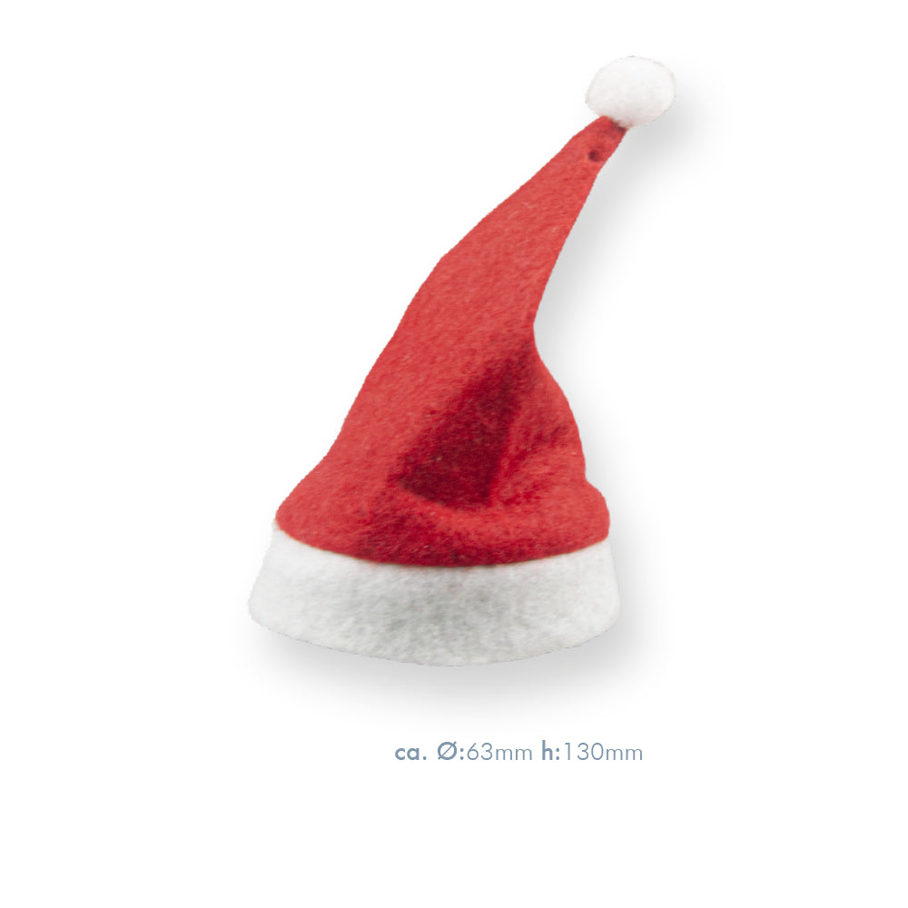 Weihnachtsmütze klein als Dekoration
