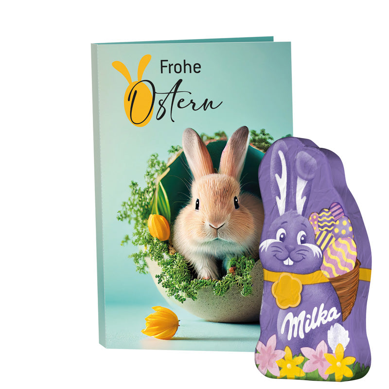Werbekarte Visitenkartenformat Ostern