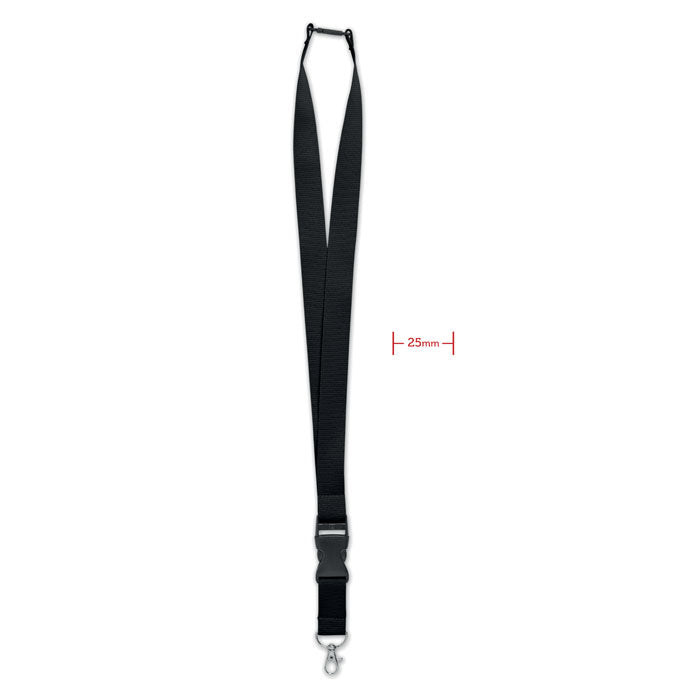 Wide Lany Lanyard mit Metallkarabiner