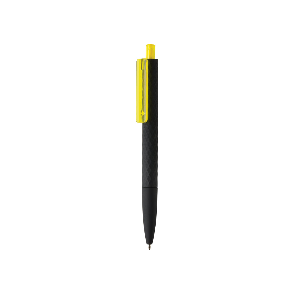 X3-Black mit Smooth-Touch aus RCS recyceltem ABS – gelb